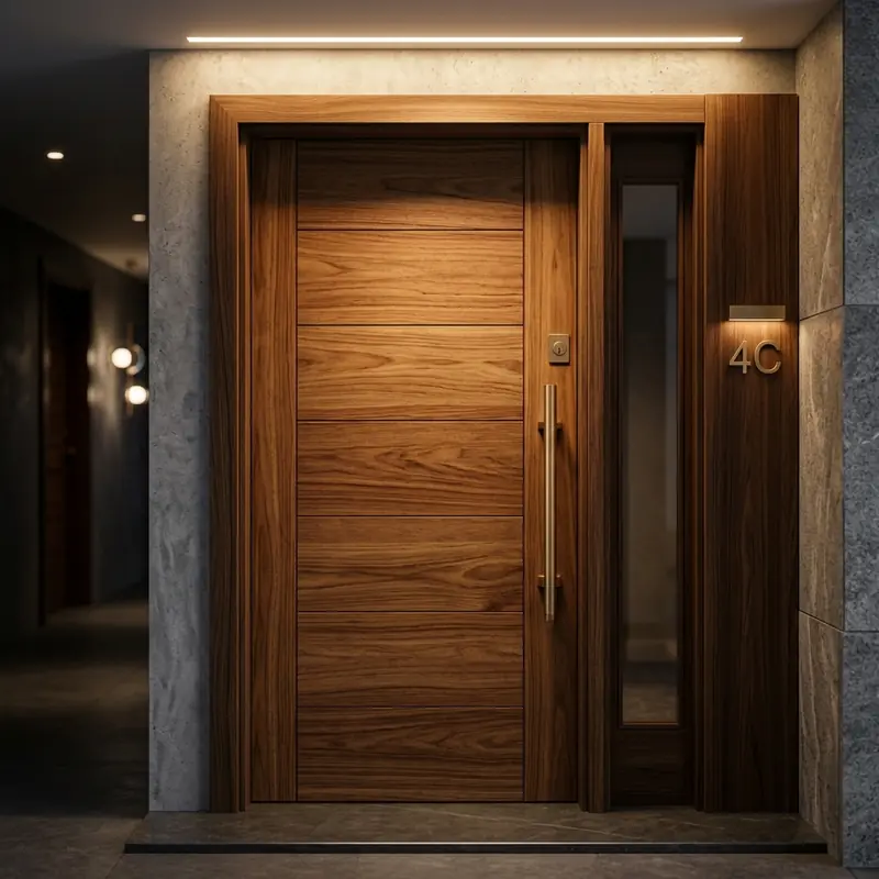 Wooden Doors by MJ Carpenter Delhi NCR
